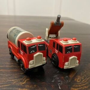 Thomas & Friends Wooden Railway Sodor Fire Hook & Ladder‎ and Water Tanker Set
